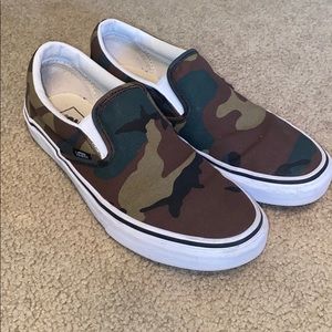 Camo vans